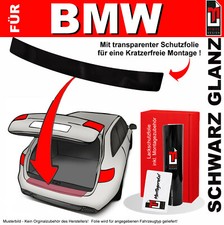 Lackschutzfolie Ladekantenschutz für BMW iX3 G08 ab 2021 Schwarz glanz
