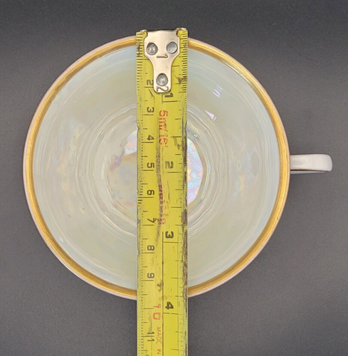 Vintage K & A Krautheim Selb Bavaria Iridescent Lusterware teacup & saucer set - Picture 10 of 16