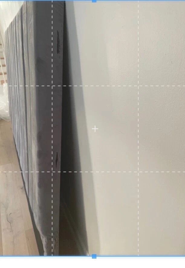 modern contempo king sized headboard - Image 2 of 2