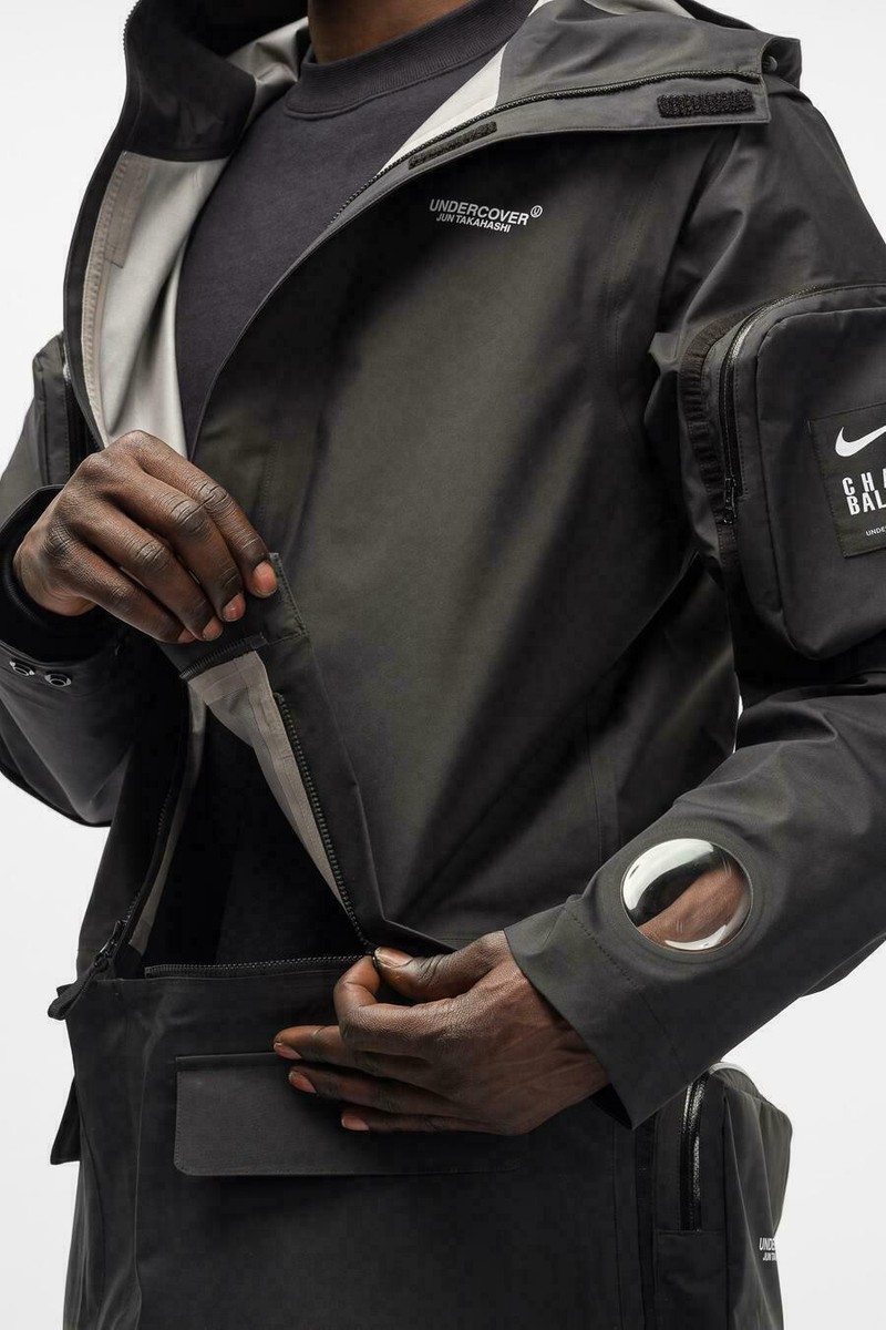 Nike x Undercover NikeLab 2-in-1 Parka Jacket -Black -Size M Nike x Undercover NikeLab 2-in-1 Parka Jacket -Black -Size M