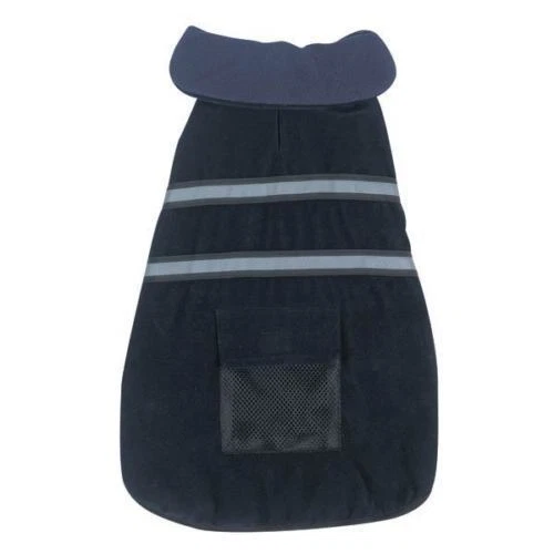 FLEECE REFLECTIVE Dog Pet Barn Coat JACKET Warm Soft Casual Canine MISC SIZES - Image 2 of 4