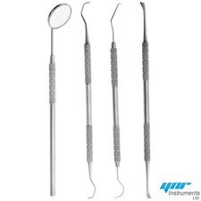 YNR Dental Kit Dental Scaler Mirror Set Plaque & Tartar Remover GRN