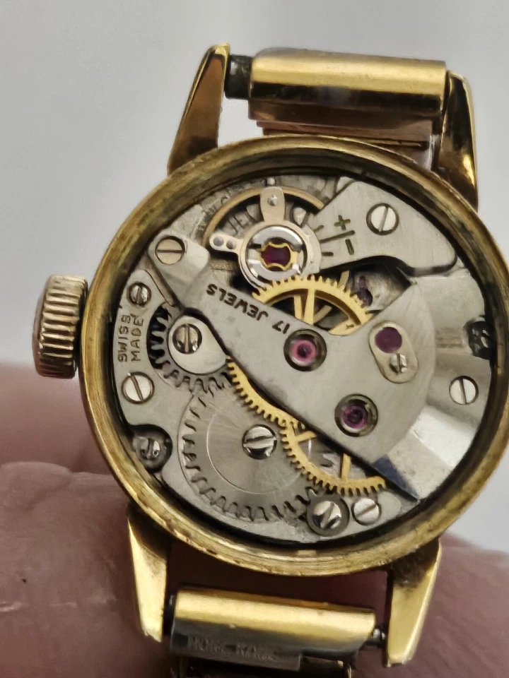 Vintage Technos Ladies Swiss 17 Jewels Manual Wind Incabloc Antimagnetic Runs - Image 3 of 4