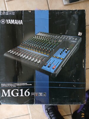 Yamaha MG16X Analog 16-Channel Mixing Console w/ USB & Built-In SPX Effects 