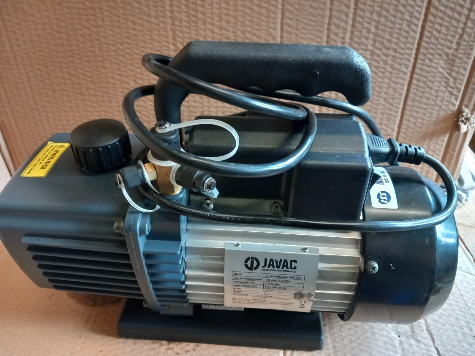 Javac CC141 Air Conditioning Vacuum Pump duel voltage eBay