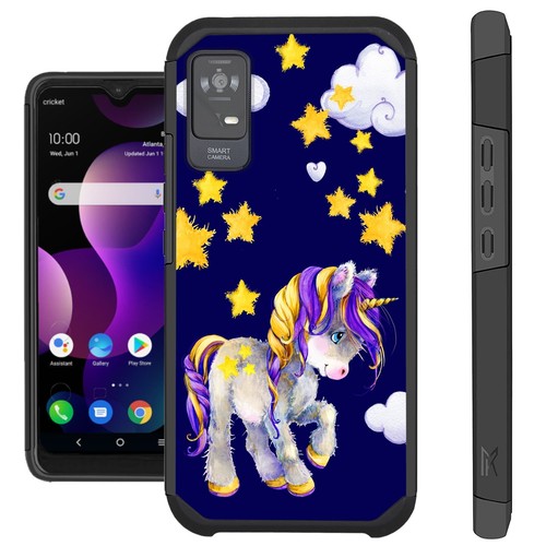 FUSION Case For T-Moble TCL Ion X (2023) Hybrid Phone Case Cover BABY UNICORN