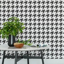 Houndstooth Stencil - Durable & Reusable Mylar Stencils