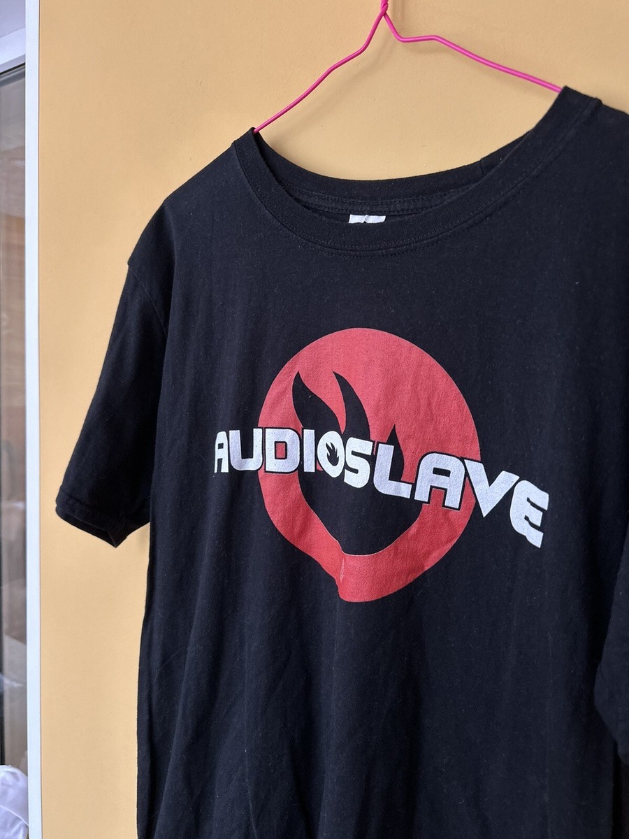 Vintage Audioslave Chris Cornell Red Flame Logo Large | eBay