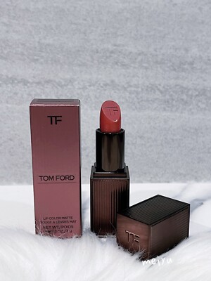 Tom Ford Lip Color Matte Lipstick, 02 Rose Petal, Full Size 0.1oz