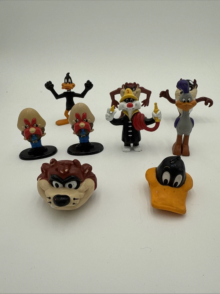 Лот винтажных резиновых фигурок 1987 1989 1991 Looney Tunes Arby's - Изображение 2 из 4