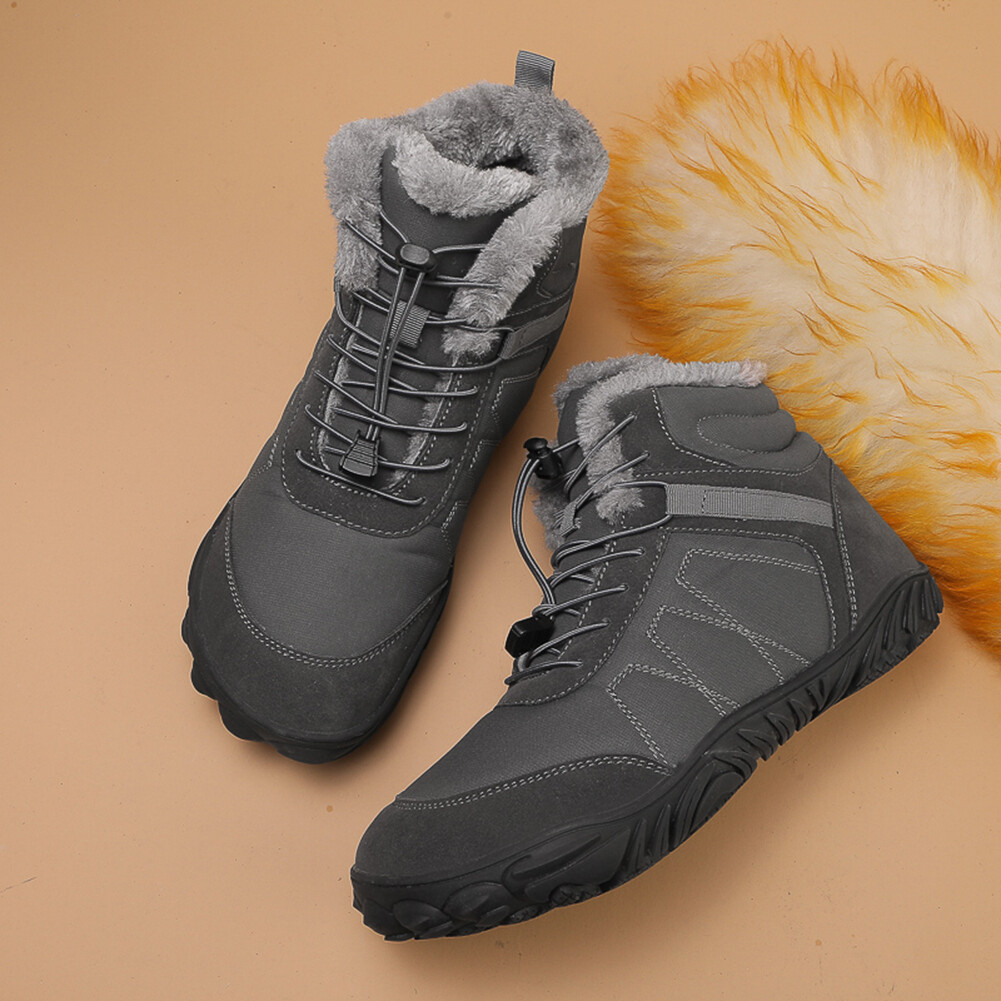 SAOLA Scarpe da trekking a piedi nudi impermeabili stivaletti alti antiscivolo per escursionismo arrampicata