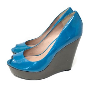 turquoise wedges womens