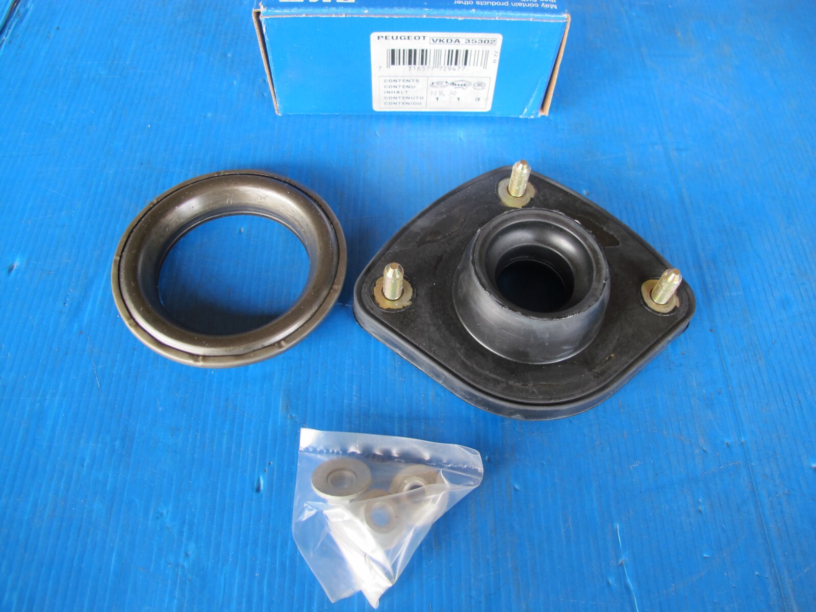 Kit coupelle suspension avant SKF pour éliminer les claquements Saxo 106