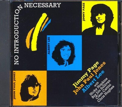 NO INTRODUCTION NECESSARY CD Jimmy Page, John Paul Jones, Albert Lee *SEALED*