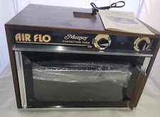  Munsey “AIR FLO” Convection Oven Wood Grain VINTAGE  BRAND NEW! Model AF-81