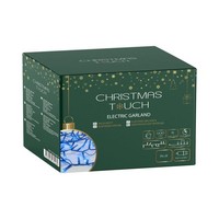 Christmas Touch LED Lichterkette 12 M Blau 600 Leds Innen AußEn Mit Timer