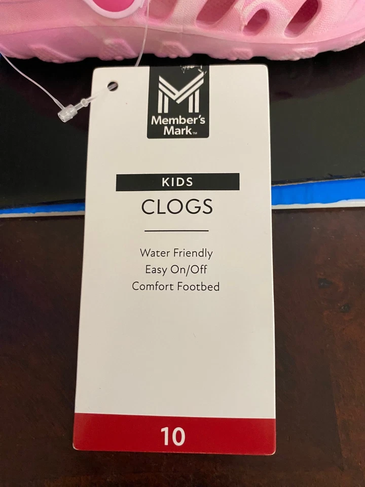 NUEVAS SANDALIAS ZUECO MARCA MIEMBRO TALLA 10 NIÑA PEQUEÑA Foto 2 de 4