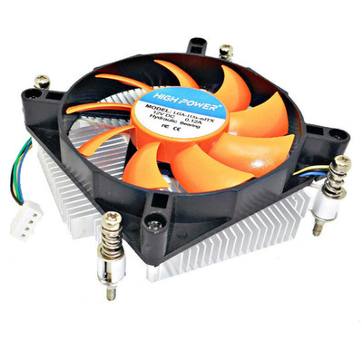 NEW Low-Profile 1U 80mm Intel LGA 1150 1151 1155 1200 CPU Cooling Fan PWM 3/4pin
