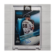 2026 Topps Black  Carson Whisenhunt Autograph Chrome Prospect Giants # 27/150
