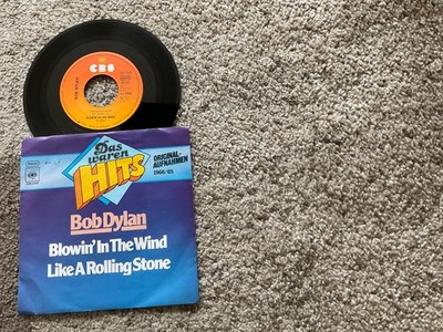 Bob Dylan-Blowin in the Wind/Like a Rolling Stone1978-8349Vinyl Mint/Cover Top