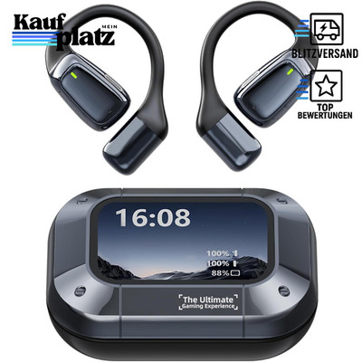 Kopfhörer Übersetzer Bluetooth 5.4 3-in-1 134 Sprachen 60 Std Echtzeit Ohrhörer