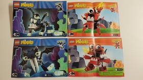 LEGO Mixels Lot: Scorpi Mesmo Magnifo Boogly Vampos Niksput Burnard Flamzer