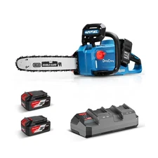 Dong Cheng Brushless Cordless Chainsaw 16 Inch, 40V Battery Chainsaw with Too...