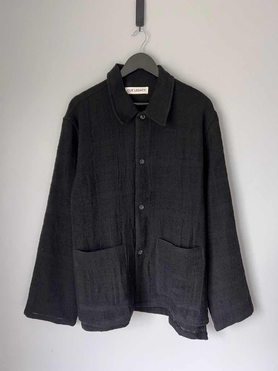 Our Legacy Haven Jacket - Size 48 - Black Pankow Check - NEW | eBay