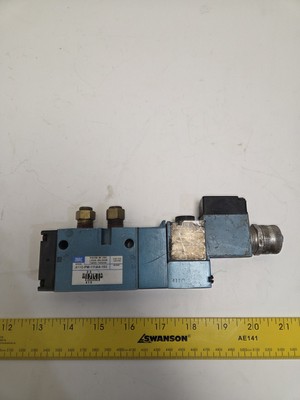 MAC 811C-PM-111AA-152 2 Way Pneumatic Solenoid Valve 120V 150 PSI W/PME-111AAAA