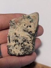 Black Tourmaline And Emerald Crystals In Matrix Crabtree North Carolina Nc