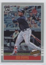 2019 Panini Donruss Optic Highlights Holo Prizm Jose Ramirez #H10 s3g