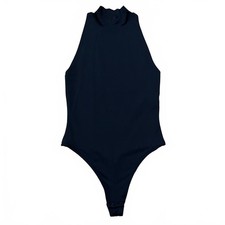 Aritzia Babaton Contour '90s High-Neck Bodysuit Black Womens Size XS