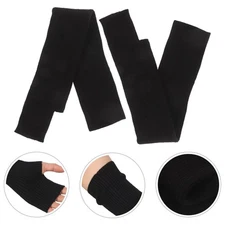 1 Wool Arm Warmers Fingerless Gloves Wrist Warmers for Women
