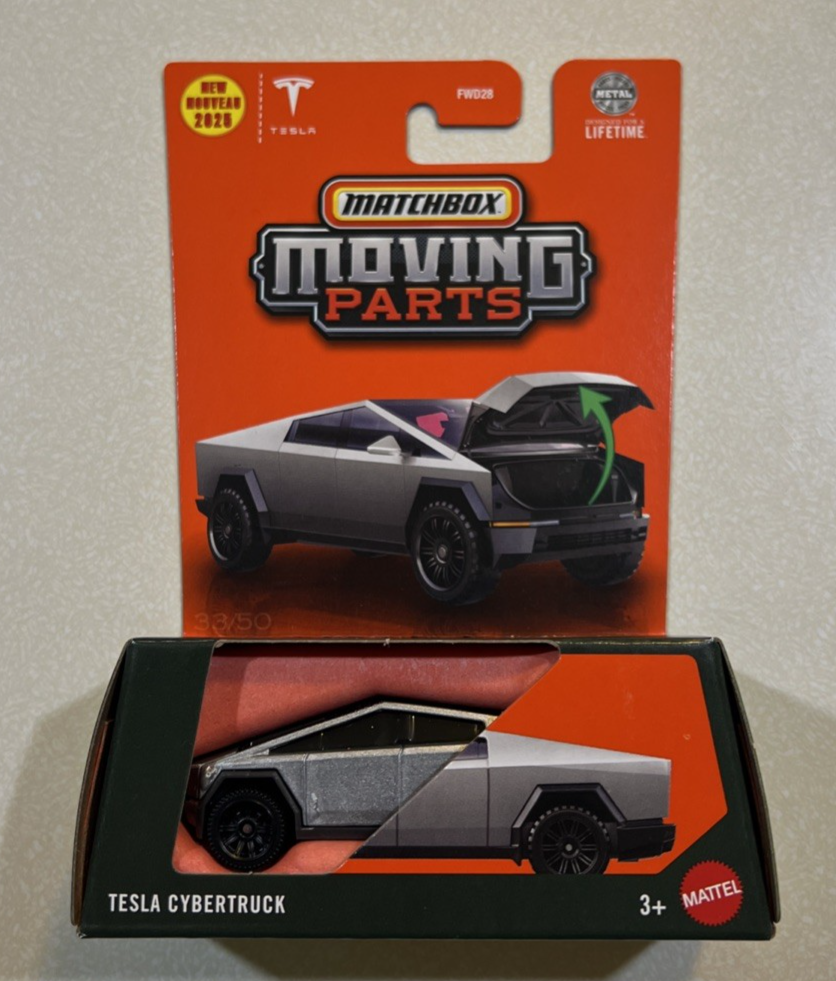 NEW 2025 Matchbox Moving Parts Tesla Cybertruck | eBay
