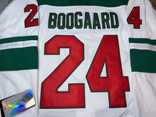 NEW Minnesota Wild #24 Derek Boogaard WHITE Jersey Stitched Size 56(2XL)