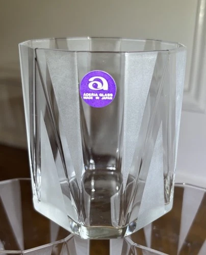 Aderia Glass Whiskey Rocks Glasses - Thumbnail 5