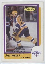 1986-87 O-Pee-Chee Jay Wells #217 8i5