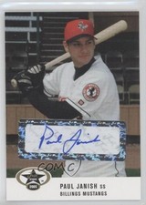 2005 Just Minors Just Stars Auto Paul Janish #27 Auto 5x0