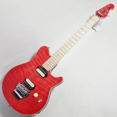 Electric Guitar Sterling by MUSIC MAN SBMM AX40-TRD-M Red with Gig