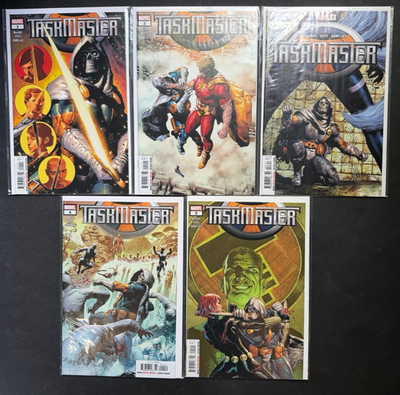 #ad TASKMASTER #1 5 COMPLETE SERIES 1ST APPEARANCE TAEGUKGI MARVEL 2020 2021 NM 9.4 $18.99