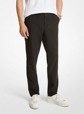 Michael Kors Men Slim-Fit Chino Pants Black 30