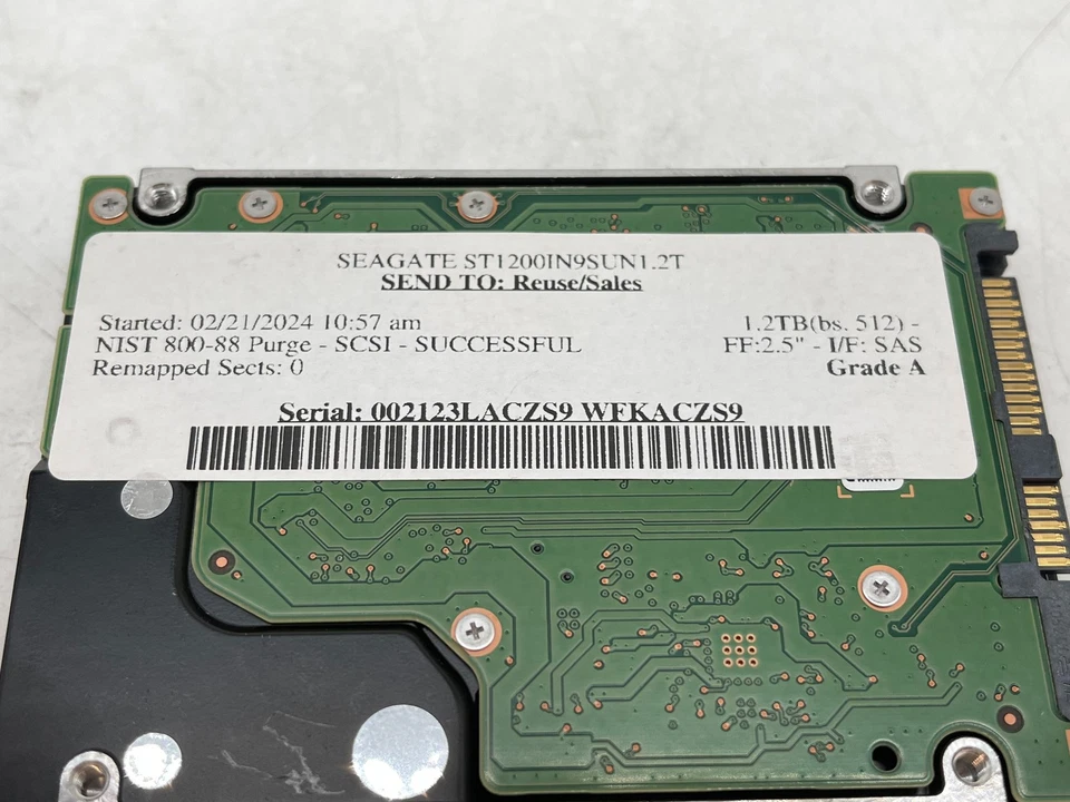 Seagate Exos ST1200MM0099 1.2TB 3.5" SAS Internal HDD GRADE A FREE S/H - Image 4 of 4