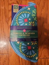 TORTILLA WARMER FITS UP TO 12 TORTILLAS INSULATED NWT KEEPS TORTILLAS WARM /SOFT