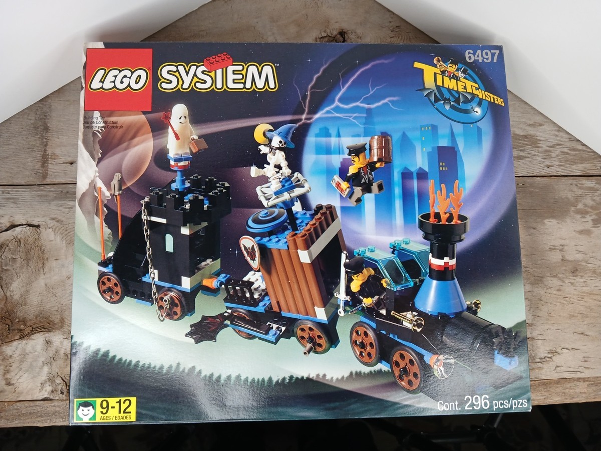 Vintage 1997 LEGO System Time Cruisers Twisted Time Train (6497