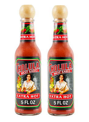 Cholula Extra Hot Sauce 2 Pack