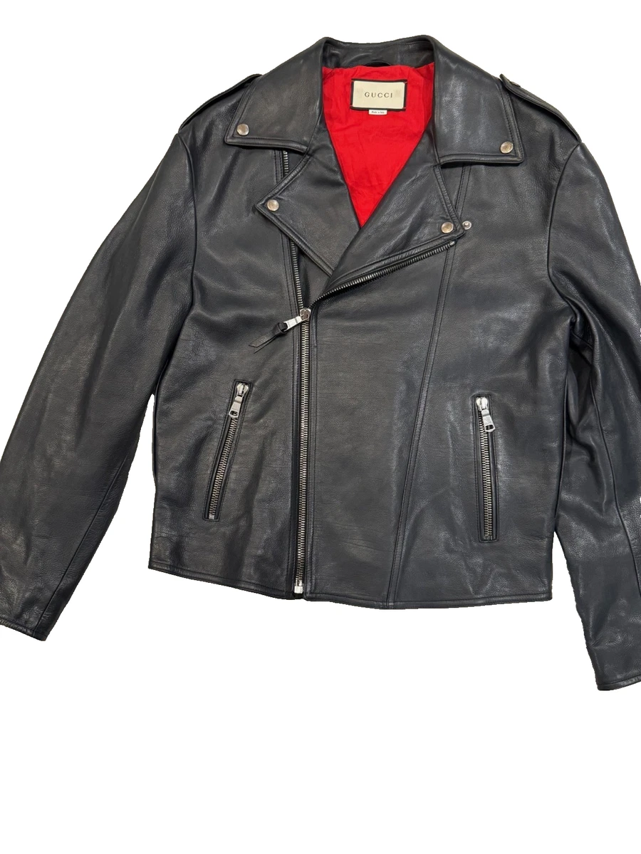 Gucci Leather Outer Shell Jackets for Men for Sale | Shop New