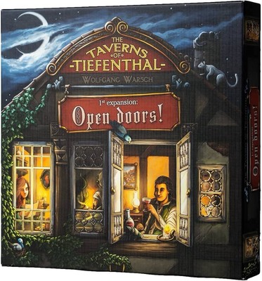 THE TAVERNS OF TIEFENTHAL Board Game 1st EXPANSION OPEN DOORS Modules Strategy
