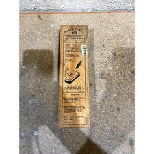 Vintage Black Forge Combination Oil Stone & Box Coarse & Fine Grit for Knives