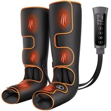 Banspol Leg Massager with Heat and Compression, Foot and Calf Massager for Ci...
