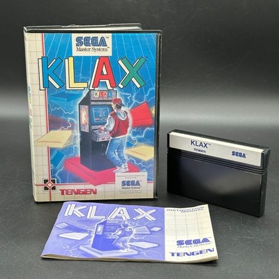 SEGA Master System Spiel - Klax mit OVP